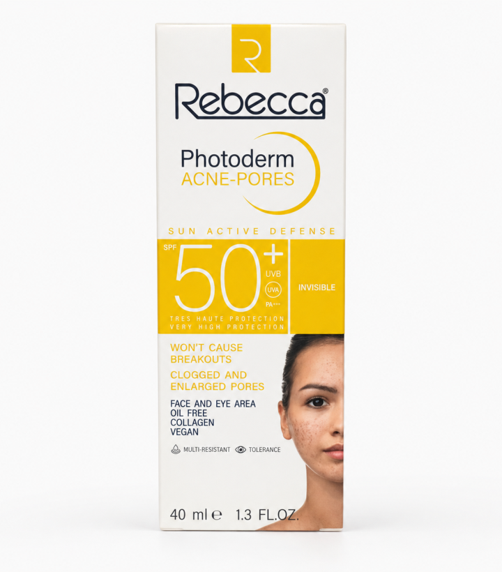 Rebecca Photoderm Acne-Pores SPF 50+ Invisible Sunscreen – 40 ml
