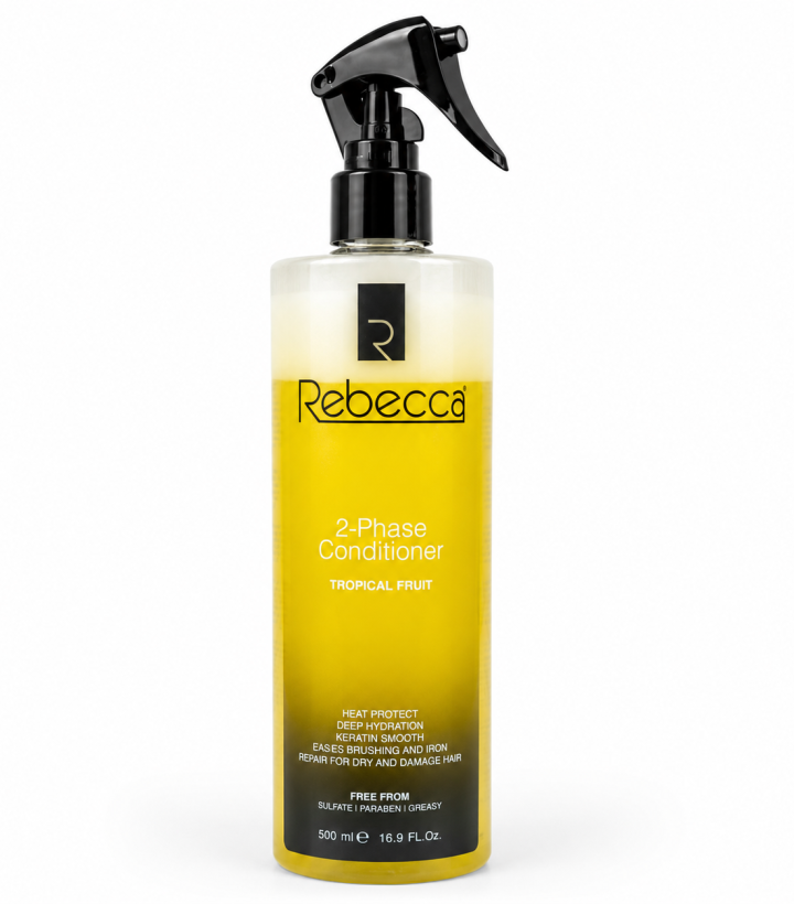 Rebecca Tropical Fruit 2-Phase Leave-In Conditioner & Heat Protection Spray – 500 ml