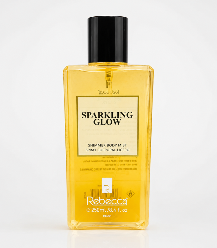 Rebecca Sparkling Glow Shimmer Body Mist – 250 ml