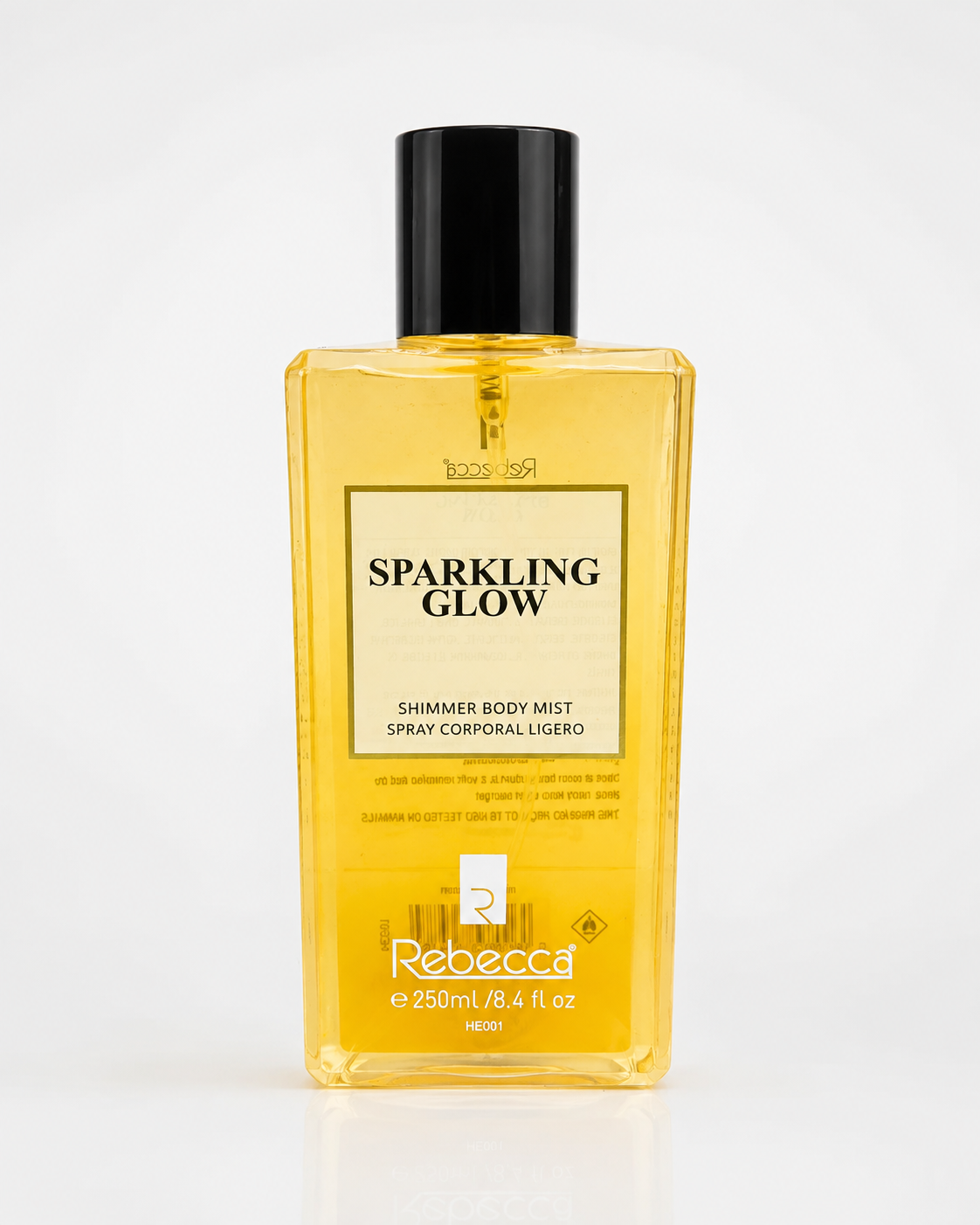 Rebecca Sparkling Glow Shimmer Body Mist – 250 ml