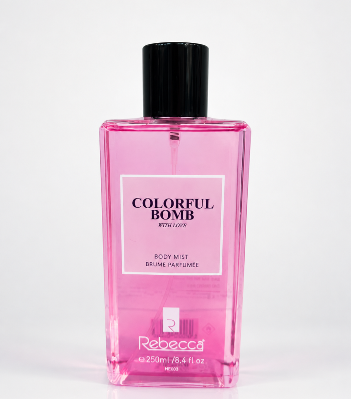 Rebecca Colorful Bomb With Love Perfumed Body Mist – 250 ml